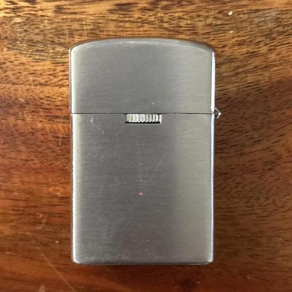 Vtg Ross Lite Windproof Butane Gas Cigarette Lighter Brushed Chrome Japan Tested - Picture 9 of 15